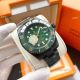 Copy Rolex Submariner Black Steel Green Dial Watch Low Price (4)_th.jpg
